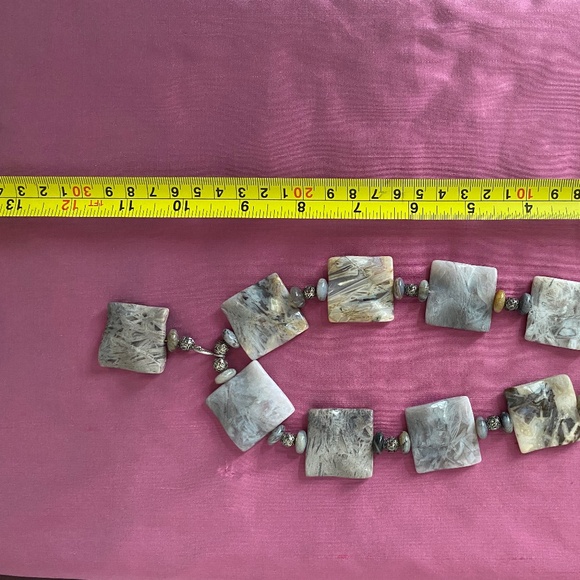 Natural Stone Hand Crafted Necklace and Bracelet - Picture 5 of 7